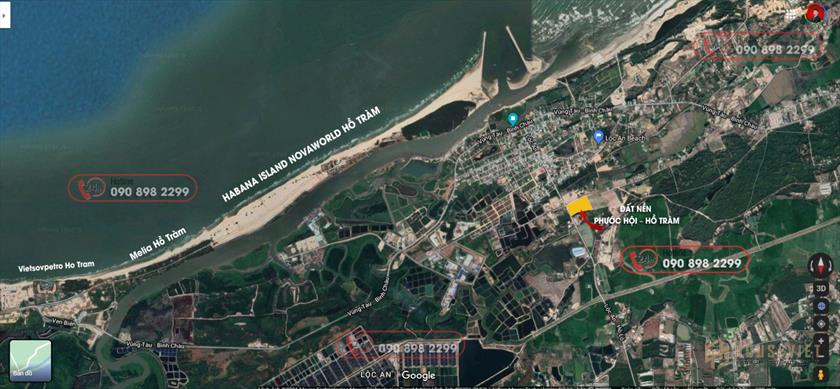 Giá Bán Dự Án Khu Dân Cư Phước Hội - Hồ Tràm Mới Nhất 2021