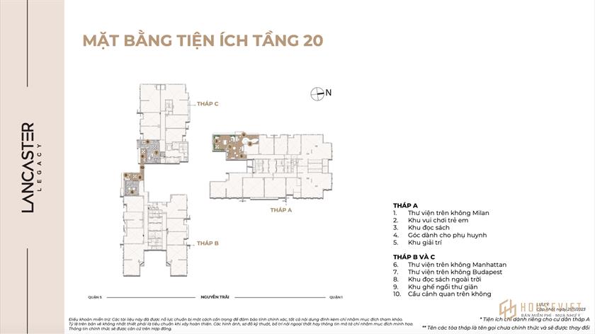 Tiện ích dự án Lancaster Legacy