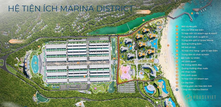 Tiện ích dự án Marina District