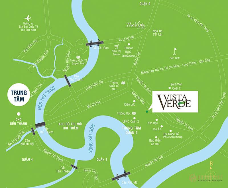 Liên kết vùng dự án Vista Verde