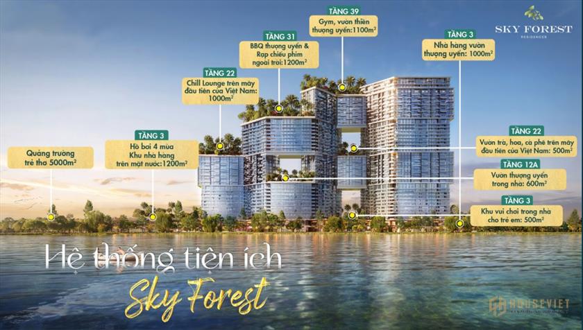 Tiện ích dự án Sky Forest Residences
