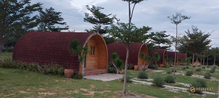 Một dự án farmstay trên địa bàn tỉnh Ninh Thuận. Ảnh: Hữu Thông