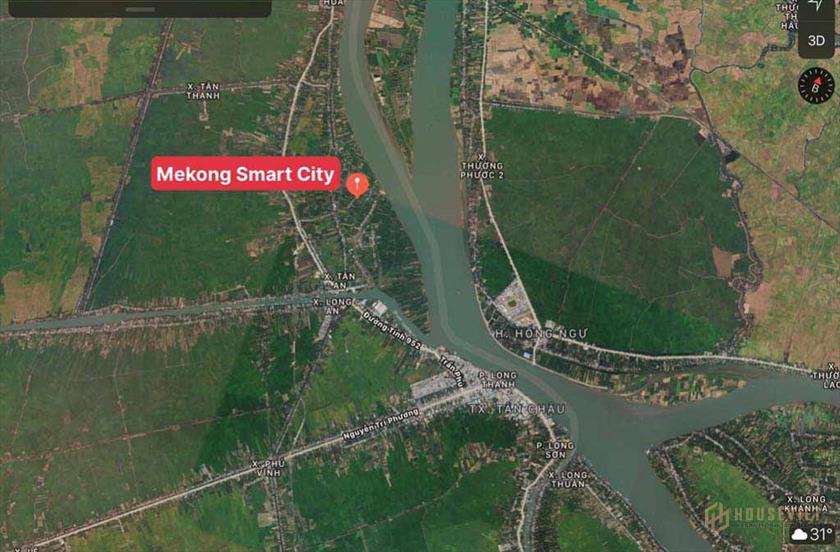 Vị trí dự án Mekong Smart City