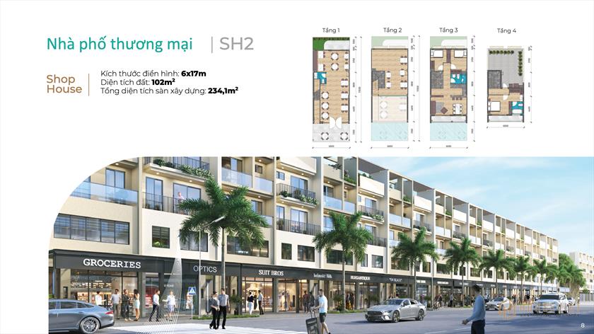 Shophouse LA Home Long An