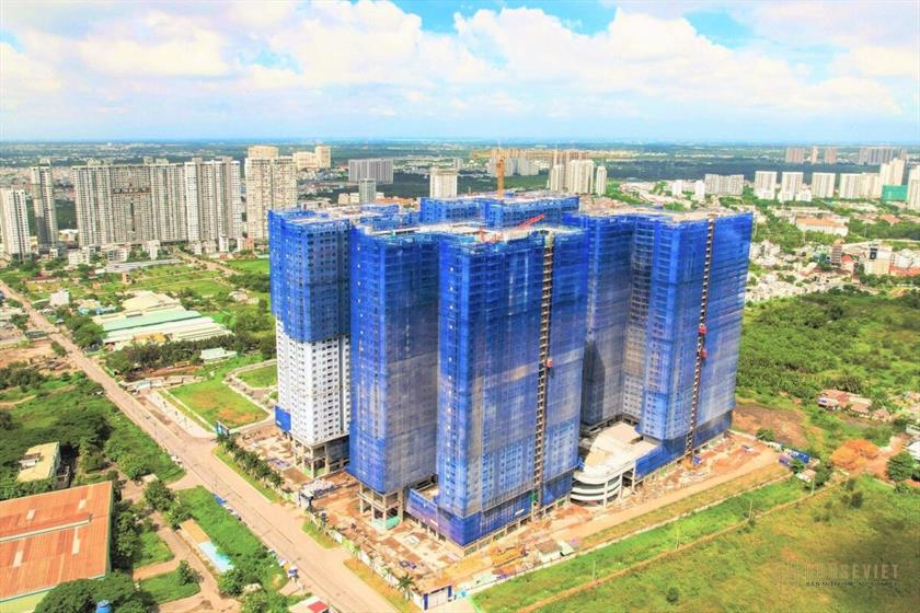 Tiến độ thi công dự án Q7 Saigon Riverside Complex