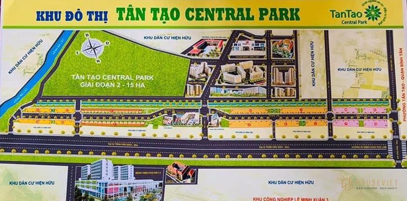Mặt bằng dự án Tân Tạo Central Park