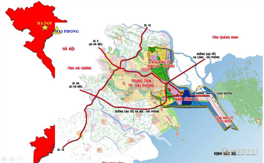 Dự án khu công nghiệp Nam Đình Vũ | Cơ hôi đầu tư tại Hải Phòng