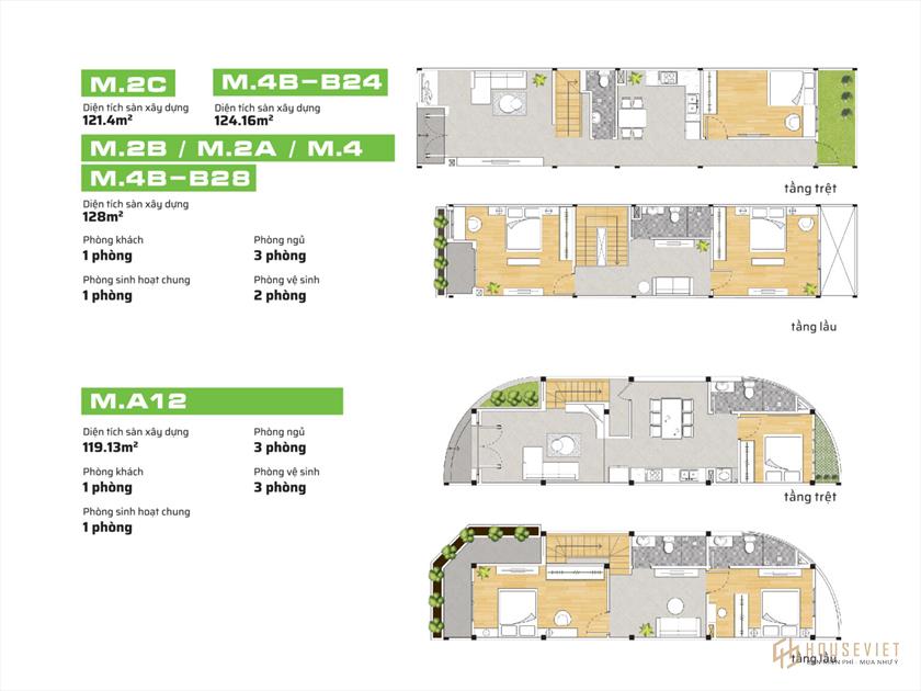 Thiết kế dự án Taka Garden Riverside Homes