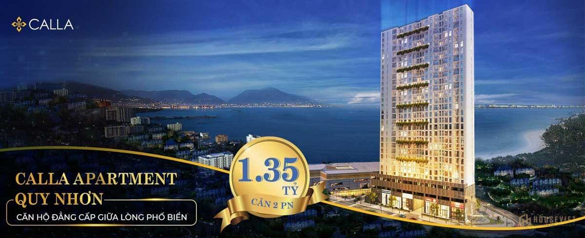 Giá bán dự án Calla Apartment Quy Nhơn