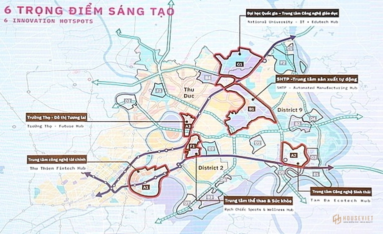 Quy hoạch thành phố Thủ Đức TPHCM