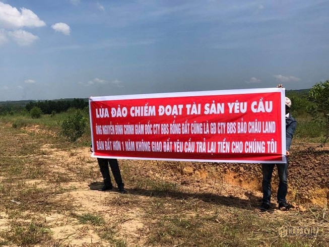 Lừa đảo đất nền nở rộ