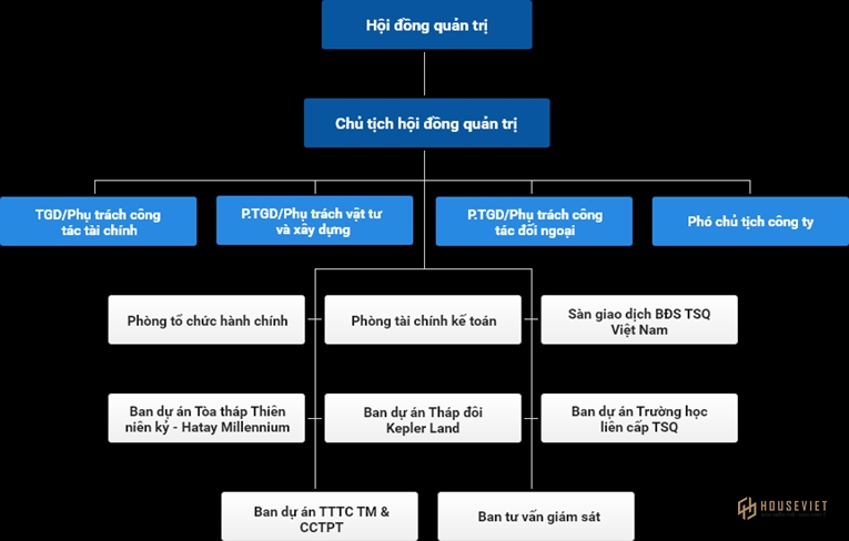 Cơ cấu công ty TSQ Việt Nam