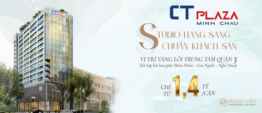 Giá bán dự án C.T Plaza Minh Châu