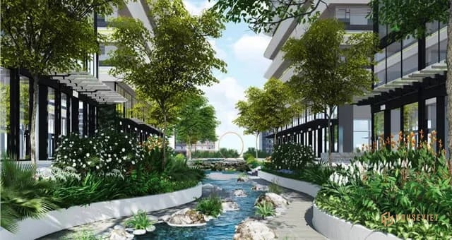 Suối nhân tạo 3.000 m2 giữa lòng Astral City