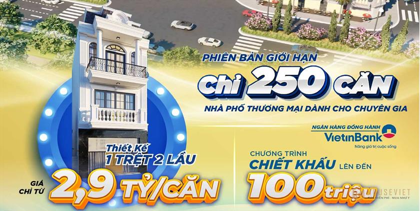 Giá bán Shophouse dự án Thăng Long Luxury