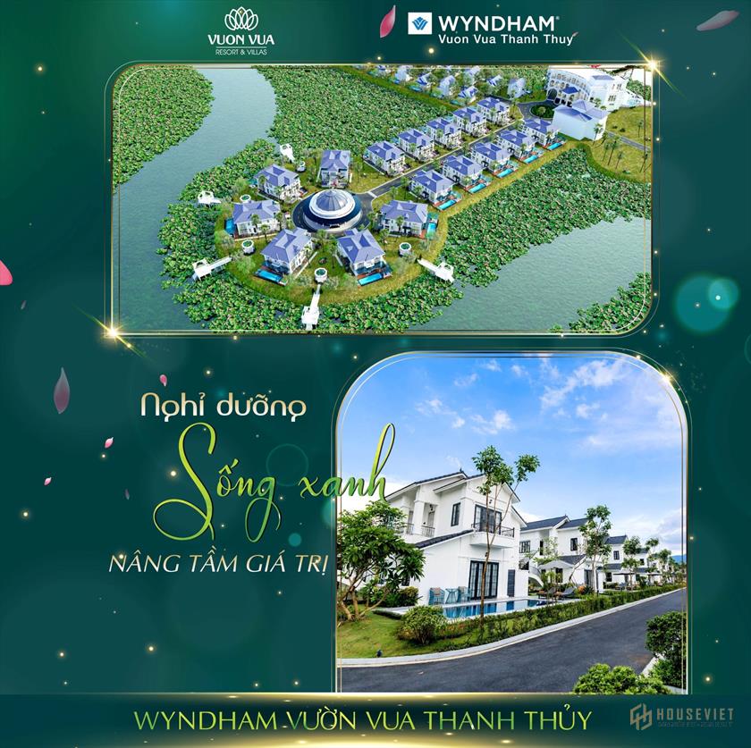 Thiết kế dự án Vườn Vua Resort & Villas