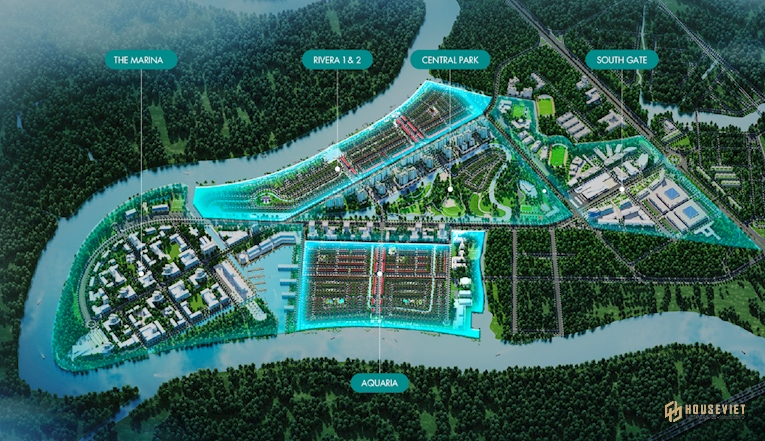 Mặt bằng dự án waterpoint