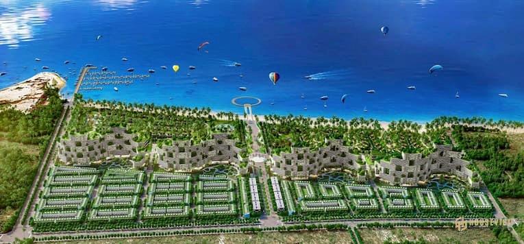 Tổ hợp Integrated Resort (IR) Thanh Long Bay có quy mô lên đến 90ha, ôm trọn 1,7km bờ biển riêng biệt trong vịnh Hòn Lan