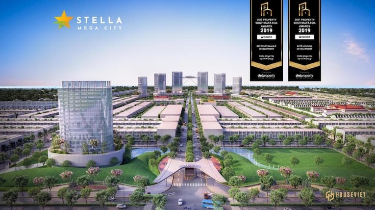 Phối cảnh tổng thể dự án Stella Mega City