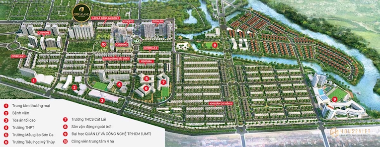 Tiện ích ngoại khu căn hộ Citi Grand Quận 2