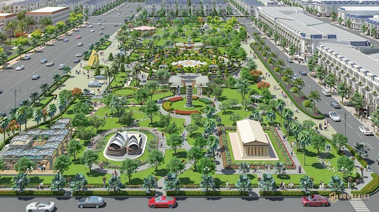 Công viên Century Park tại dự án Century City Đồng Nai