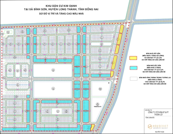 Mặt bằng phân lô dự án Century City