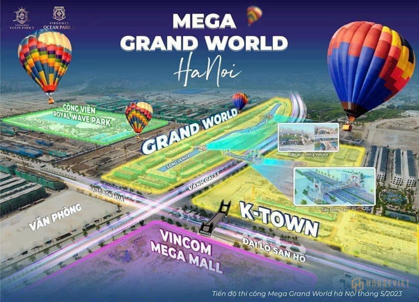 Tổng quan dự án Mega Grand World Hà Nội