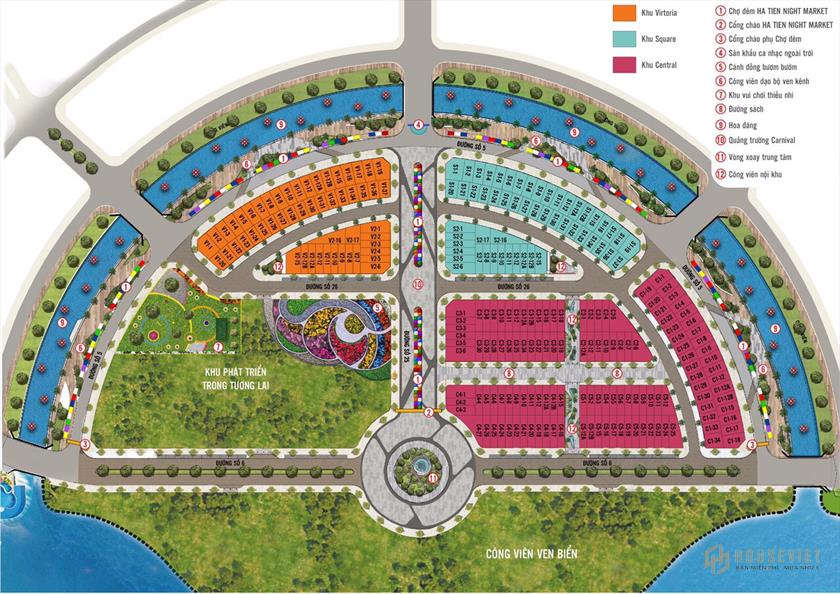 Tiện ích dự án Hà Tiên Centroria