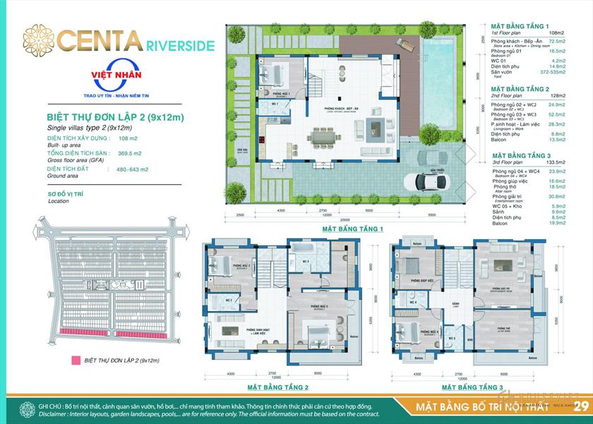 Thiết kế dự án Centa Riverside