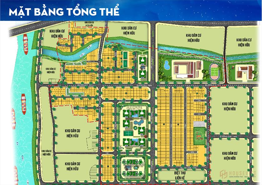 Mặt bằng dự án Đào Sư Tích Residence