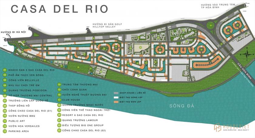 Tiện ích dự án Casa Del Rio