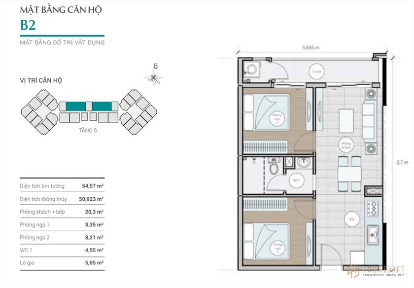 Thiết kế căn hộ dự án Centum Wealth