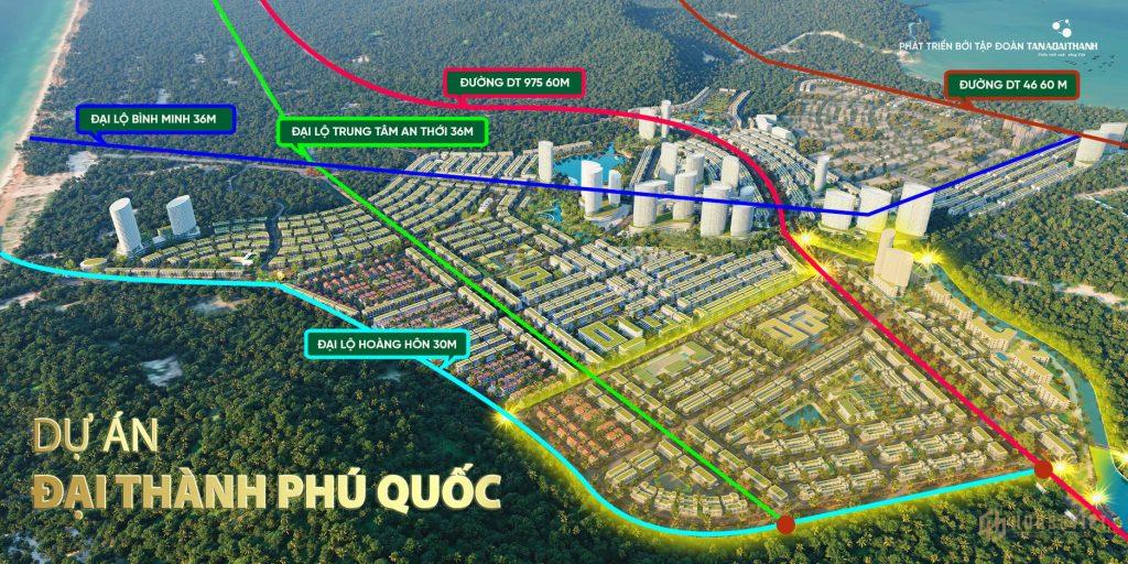 Phối cảnh dự án Crystal City Meyhomes Capital Phú Quốc