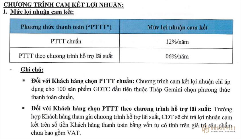 Phương thức thanh toán có sử dụng vay ngân hàng