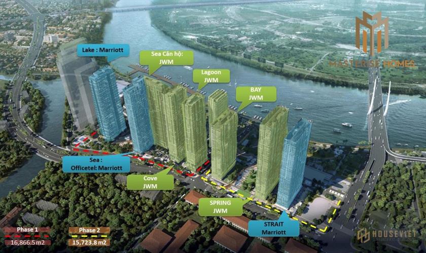 Mặt bằng dự án căn hộ cao cấp Grand Marina Saigon