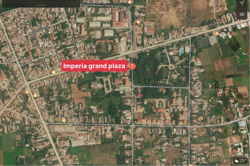 Vị trí dự án nhà phố thương mại Imperia Grand Plaza