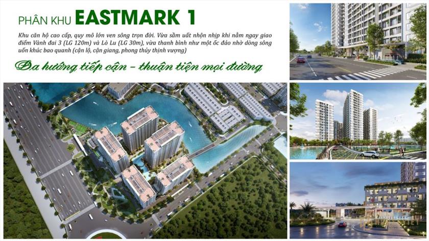 Phân khu Eastmark 1 - Dự án MT Eastmark City