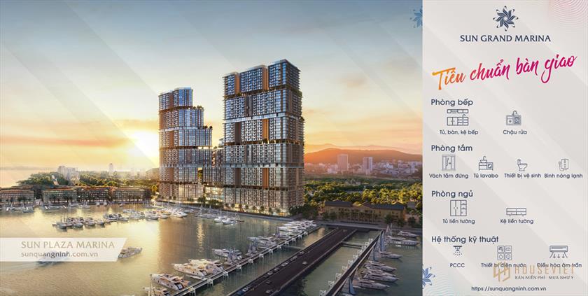 Tiêu chuẩn bàn giao căn hộ Sun Grand Marina Town