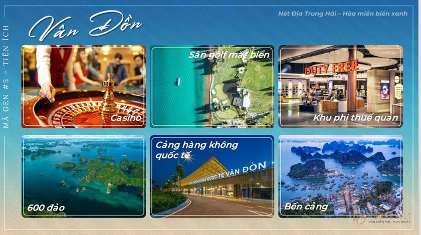 Tiện ích dự án Sonasea Vân Đồn Harbor City