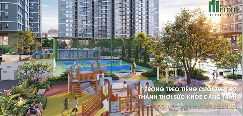 Tiện ích dự án Ha Noi Melody Residences