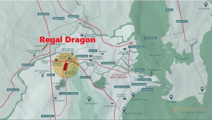 Vị trí dự án Regal Dragon