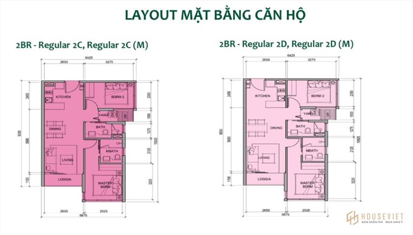 Mặt bằng dự án Metro Star