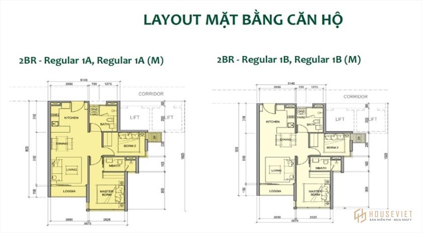 Mặt bằng dự án Metro Star