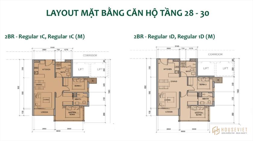 Mặt bằng dự án Metro Star