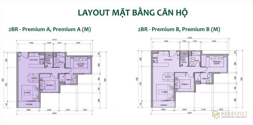 Mặt bằng dự án Metro Star