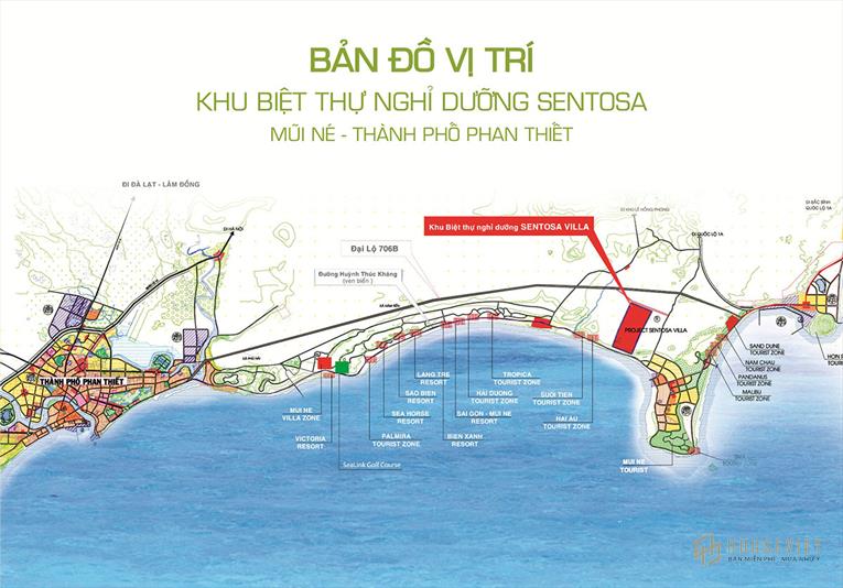 Bán đất dự án Sentosa Villa Phan Thiết giá rẻ, ưu đãi hấp dẫn
