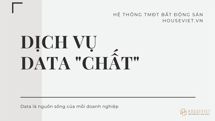 Dịch vụ data chất
