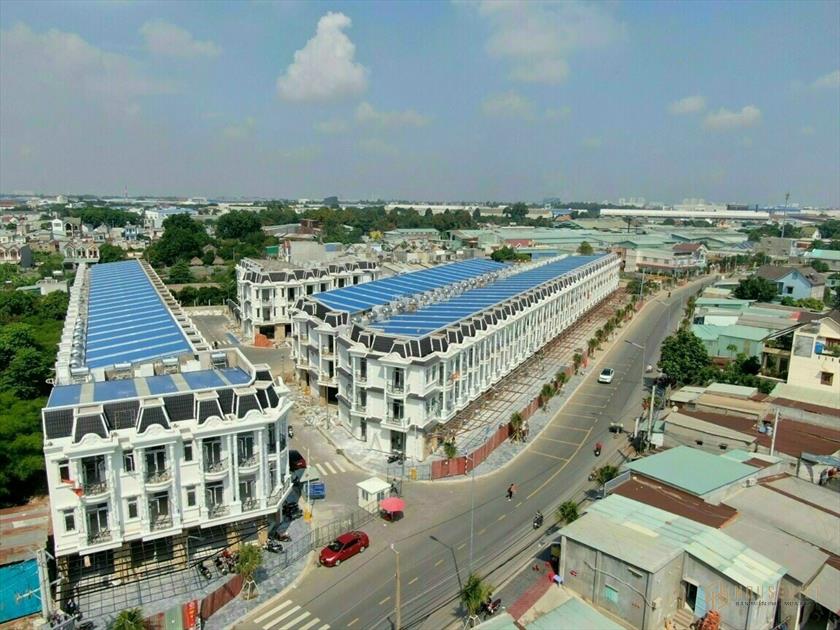 Giá bán dự án nhà phố Royal Town Dĩ An mới nhất 2021