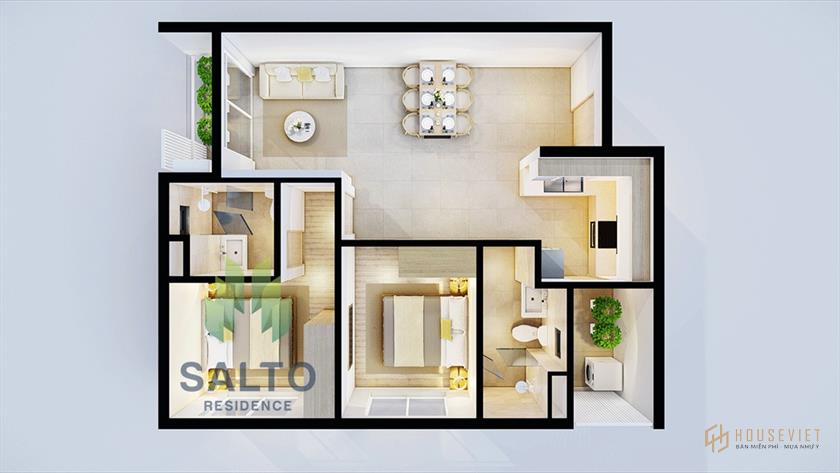 Thiết kế dự án Salto Residence