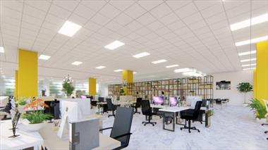 Chi phí thiết kế văn phòng 200m2 vừa đẹp vừa tiện dụng